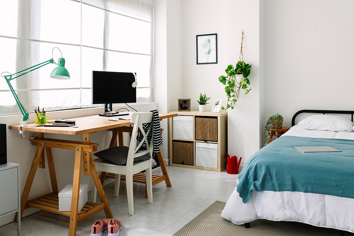 chambre d'enfant aménagée