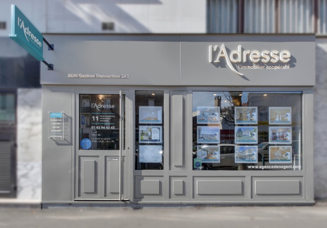 Logo de l'agence Agence immobilière l'Adresse Nogent-sur-Marne Baltard