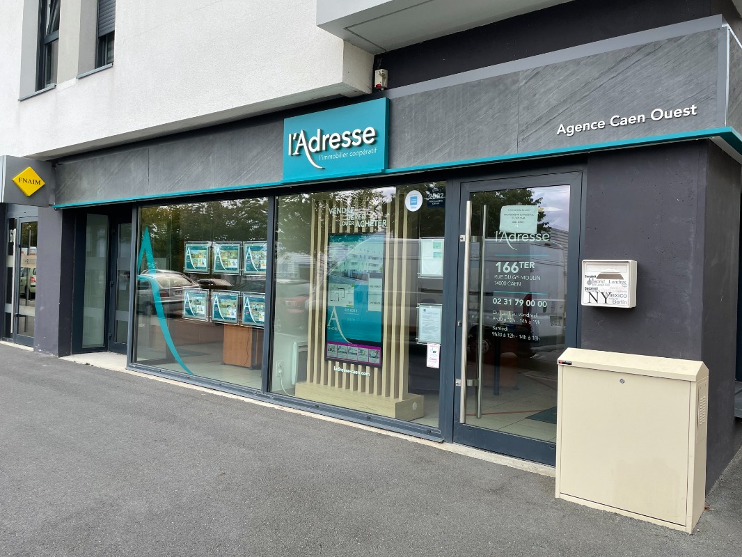 Logo de l'agence Agence immobilière l'Adresse Caen Ouest