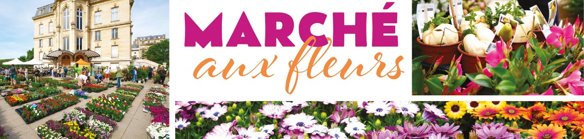 MARCHE AUX FLEURS - PARVIS DE l'HOTEL DE VILLE - du 4 au 5 MAI 2024