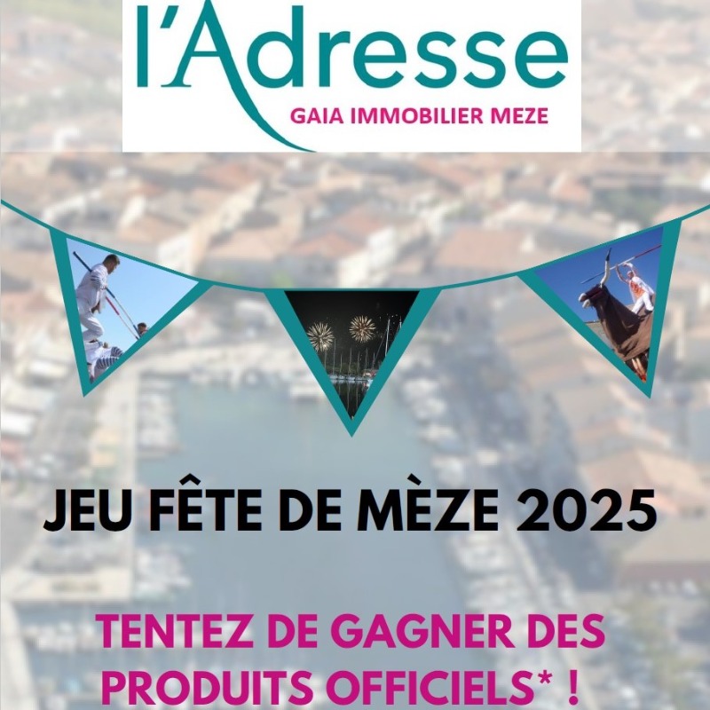 Jeu Concours FÊTE DE MÈZE 2025
