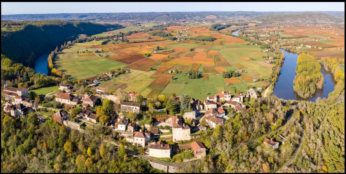 A Hidden Hilltop Village Overlooking the Lot Valley