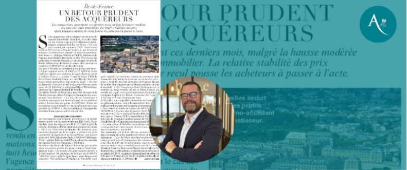 Le march&eacute; immobilier &agrave; Saint-Germain-en-Laye : l'analyse de Stephen Le Balch dans Le Figaro