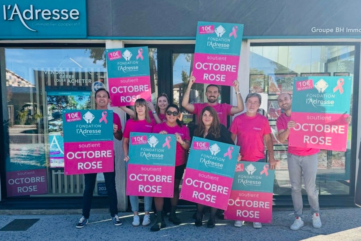 Record pour l'op&eacute;ration Octobre Rose de la Fondation l'Adresse : plus de 102 000 euros de dons r&eacute;colt&eacute;s en un mois