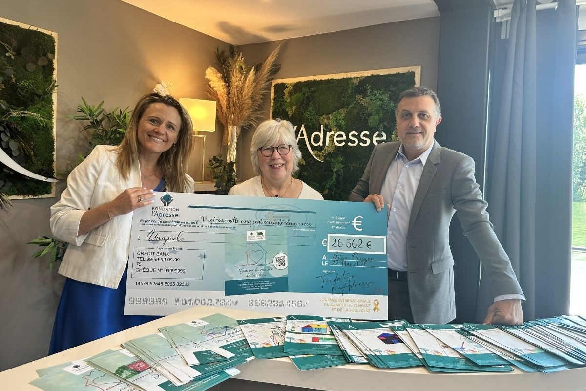 Plus de 26 500 euros r&eacute;colt&eacute;s gr&acirc;ce &agrave; l'Op&eacute;ration "1 dessin = 1 euro" pour aider les enfants malades et leur famille
