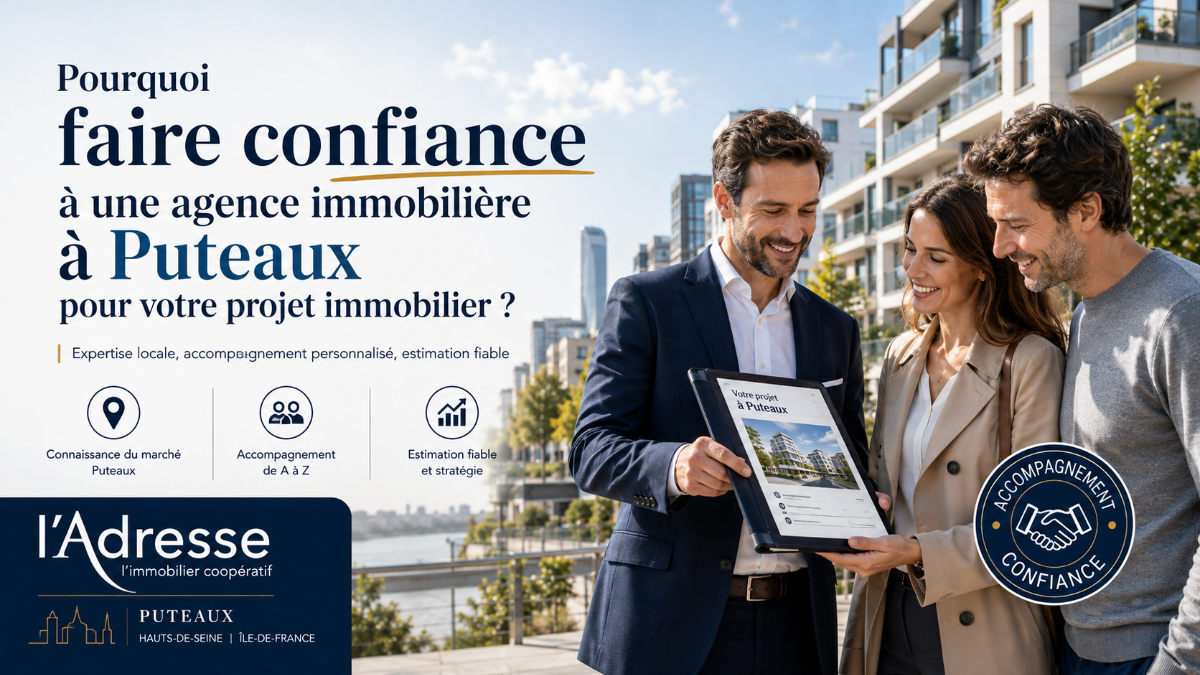 Pourquoi faire confiance &agrave; une agence immobili&egrave;re &agrave; Puteaux pour votre projet immobilier ?